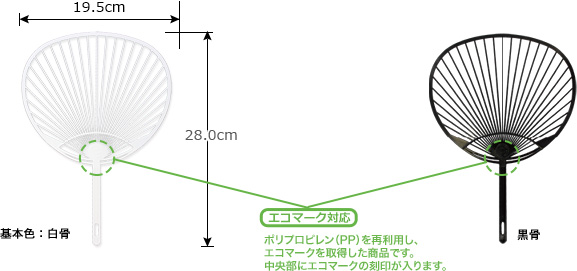 コンパクトサイズ 白骨　黒骨